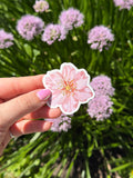 Cherry Blossom Vinyl Sticker